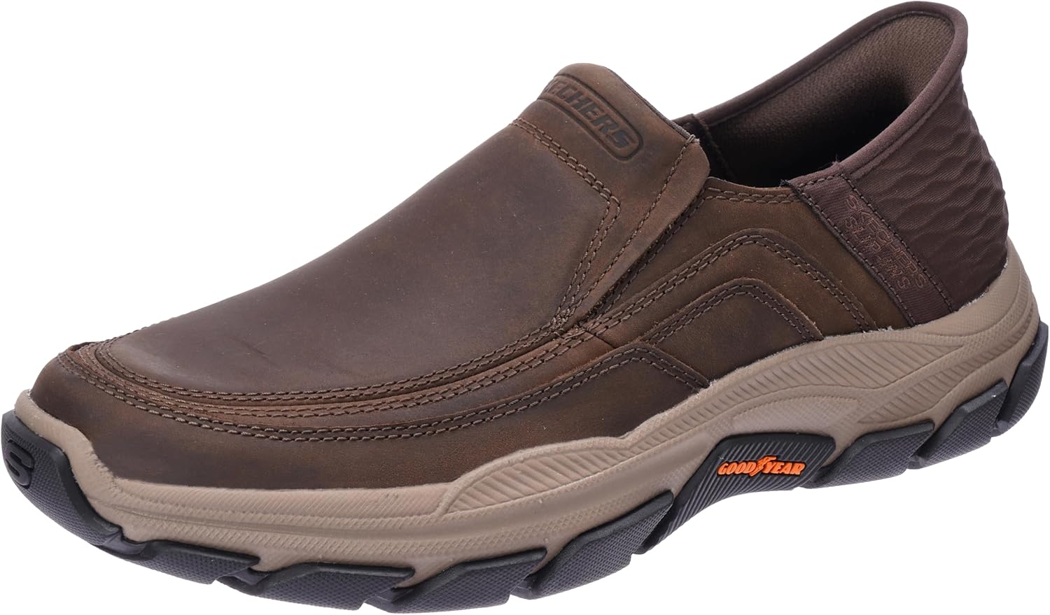 

Мужские кроссовки Skechers USA Respected - Elgin 204810, Coc ( Cocoa )