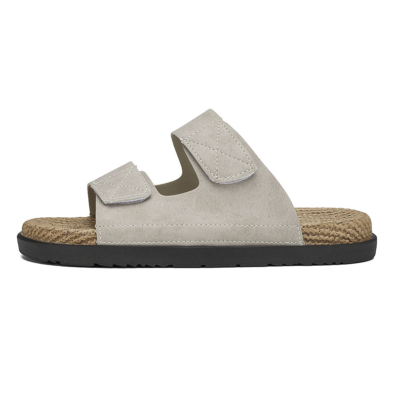 

Jinho Резиновые тапочки-шлепанцы Totem Quiet Slide мужские бежевые, цвет Beige