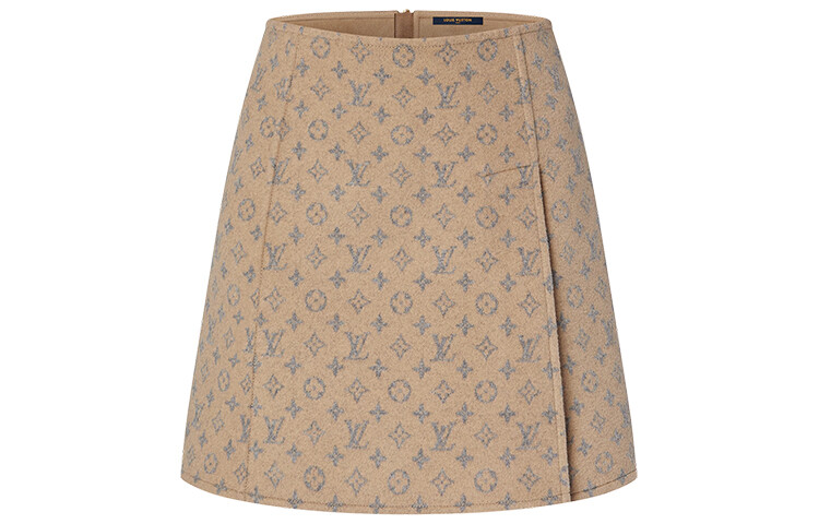 

Юбка женская Louis Vuitton, коричневый / синий