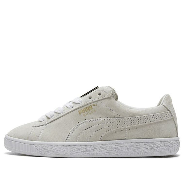 

Кроссовки suede classic metal badge 'white team gold' Puma, золотой