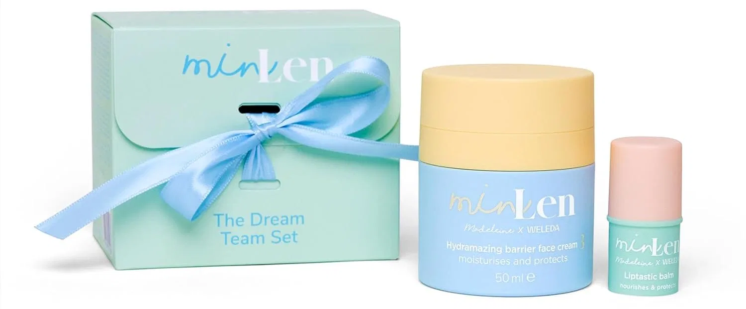 Набор натуральной косметики для лица и губ «Dream Team» от minLen Minlen