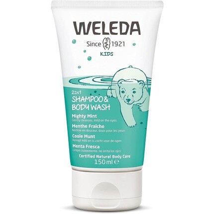 

Детский шампунь и гель для душа 2в1 150мл, Weleda