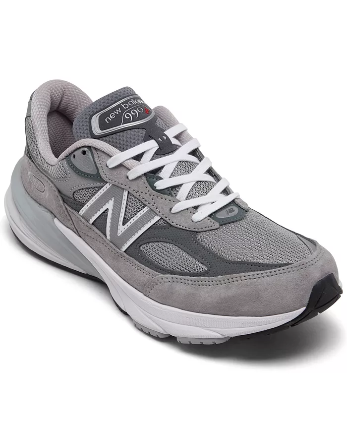 

Мужские беговые кроссовки 990 V6 от Finish Line New Balance, серый