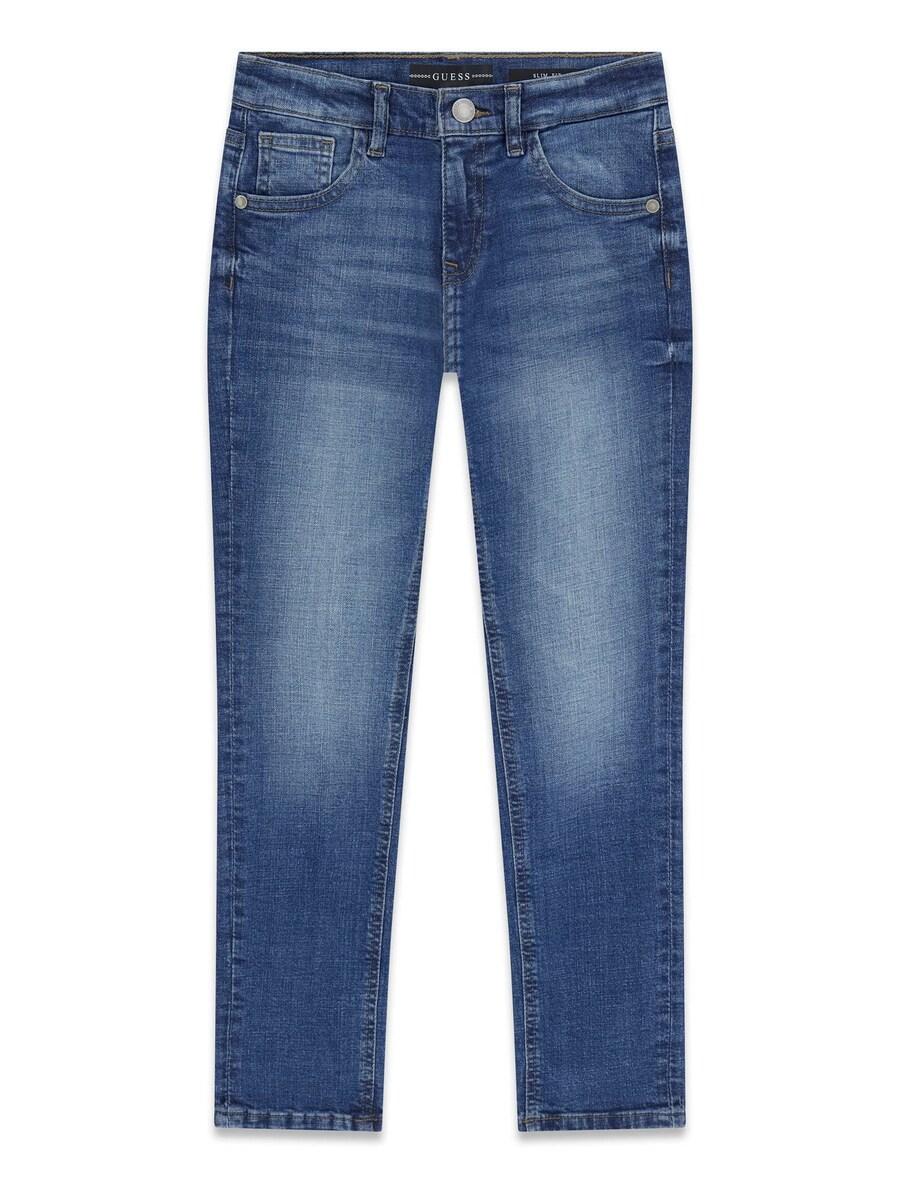 

Узкие джинсы GUESS, синий деним