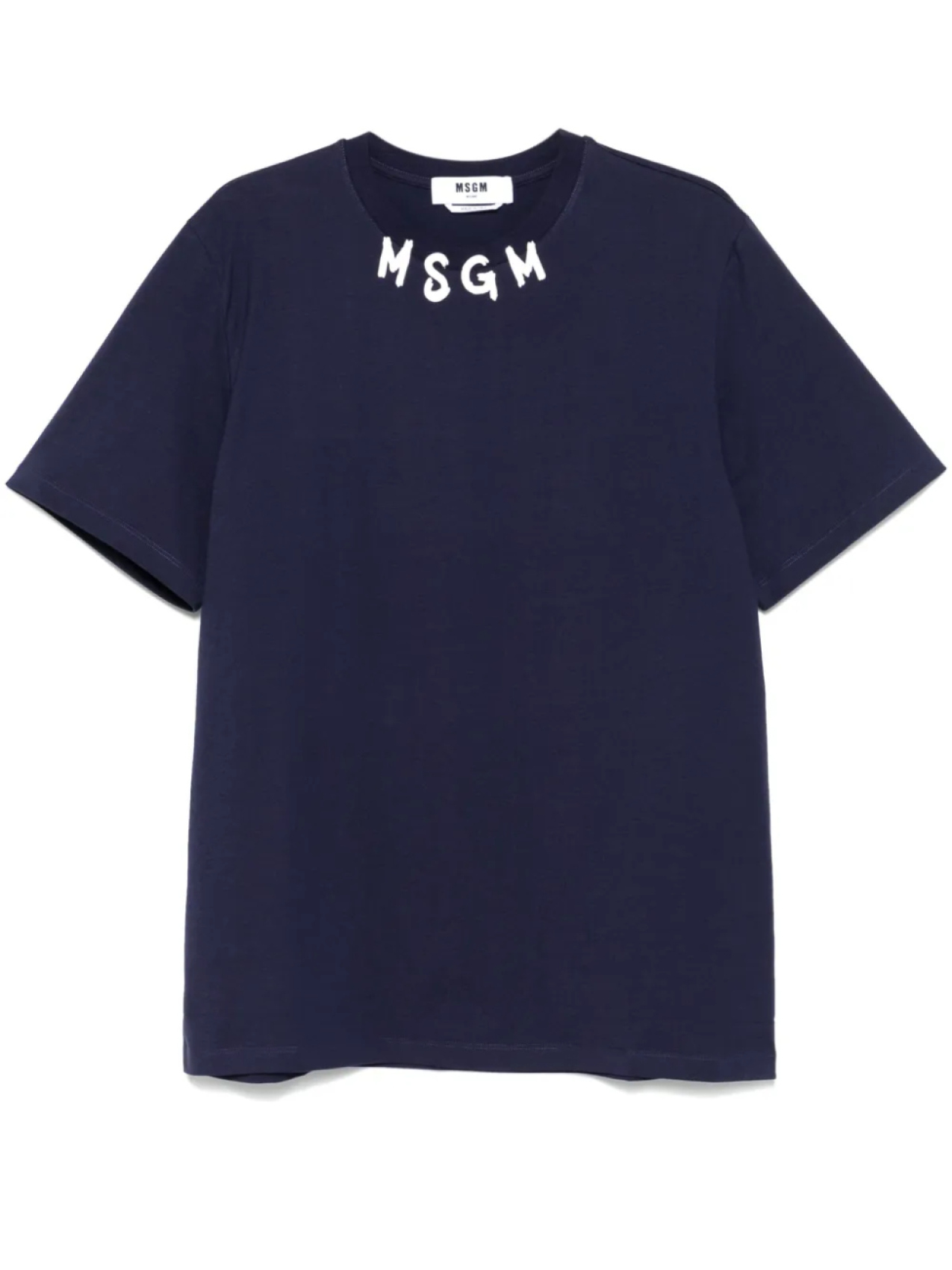 

Футболка с логотипом MSGM, синий