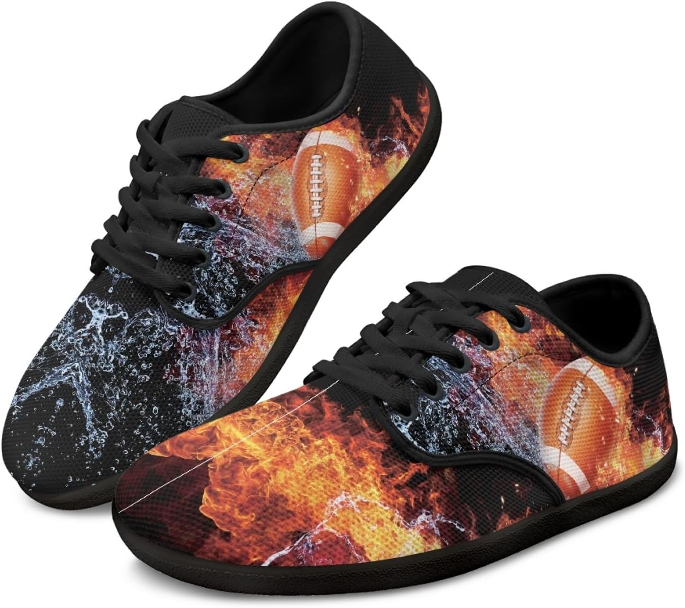 

Женские и мужские босоножки HUIACONG для женщин, кроссовки для босых ног, Flame Football