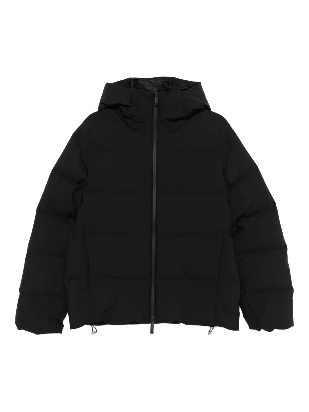 

Стеганая куртка с капюшоном MONCLER, черный