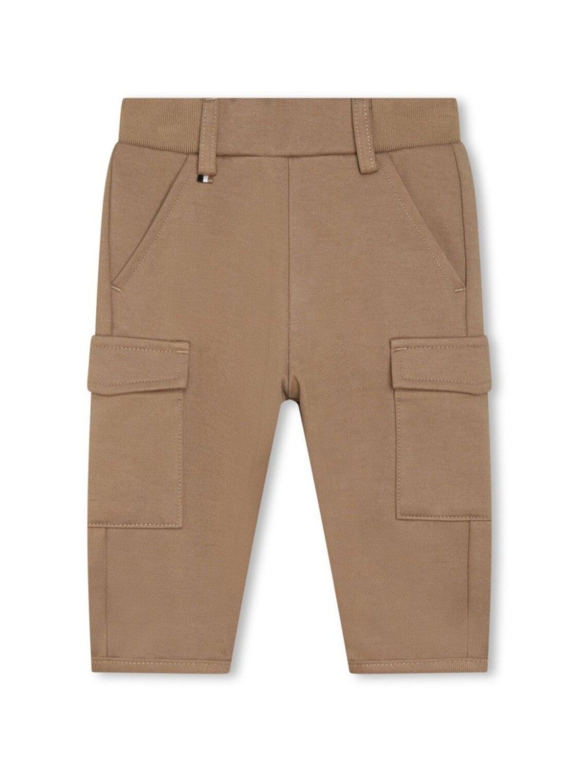 

Зауженные брюки карго BOSS Kidswear, коричневый