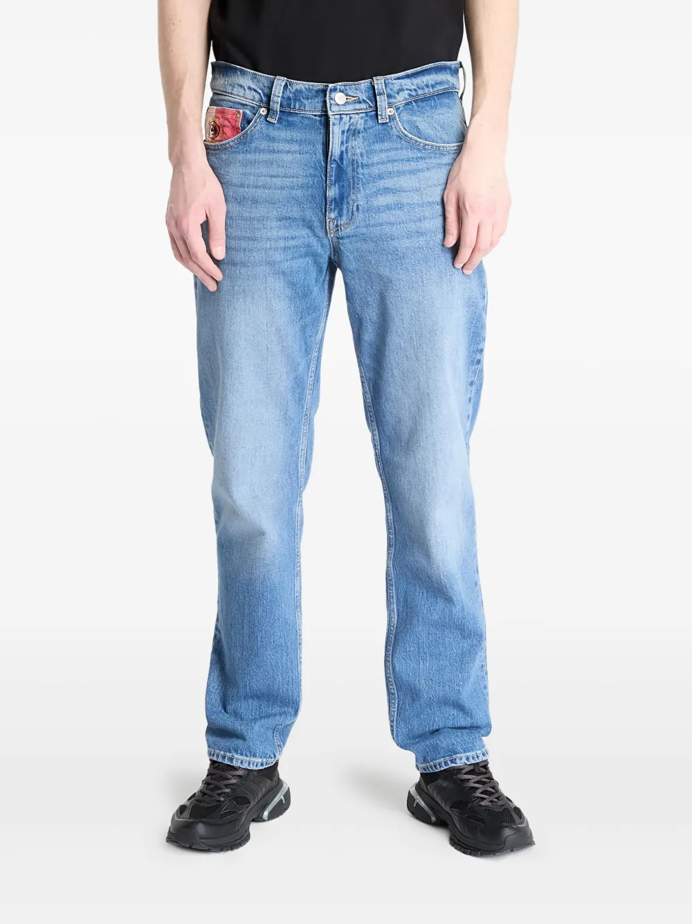 

Джинсы Ryan прямого кроя Tommy Jeans, синий