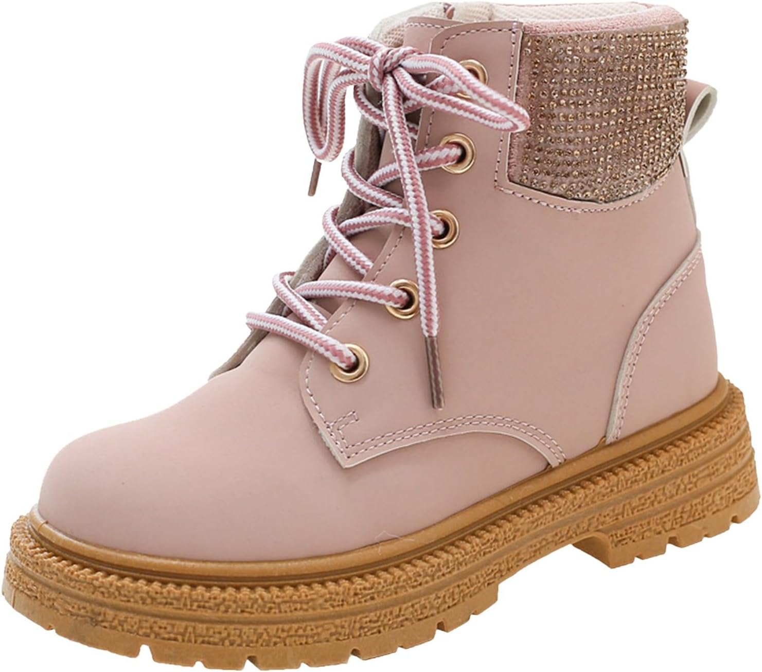 

Детские Ботильоны для Девочек на Низком Каблуке с Толстым Каблуком, Короткие Ботильоны к Платью с Квадратным Носком, Ковбойские Ботинки для Хождения и Верховой Езды JEUROT, Red