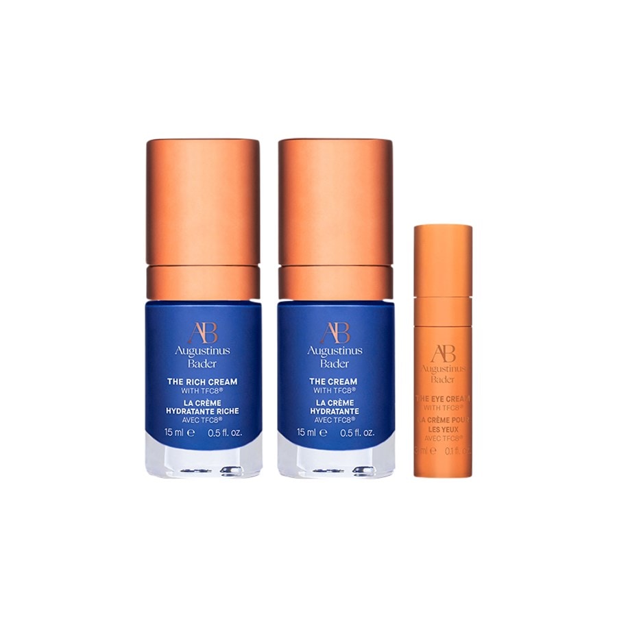 

Крем для лица Augustinus Bader Geschenkset, The Cream 15 ml + The Cream Rich 15 ml + The Eye Cream 3 ml / 33 ml