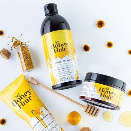 

Barwa Honey Hair Увлажняющий регенерирующий шампунь-кондиционер для сухих поврежденных волос