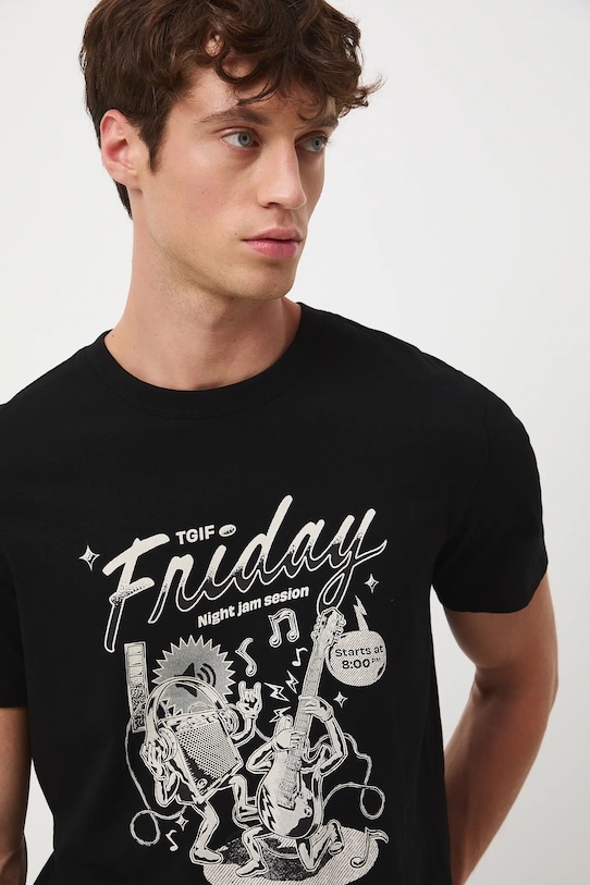 

Хлопковая футболка Medicine, черный