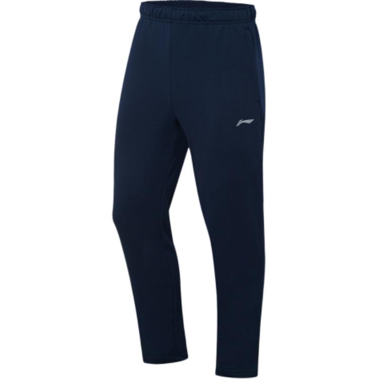 

LINING Фитнес серия вязаные спортивные штаны мужские dark marine blue c