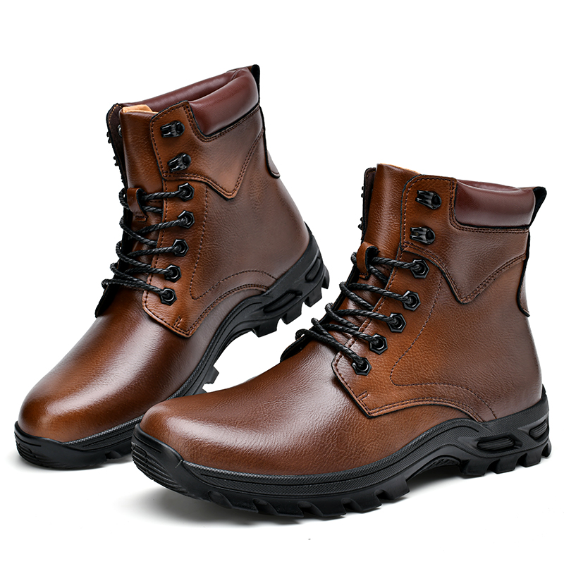 Bull Thunder Кроссовки Crew Martin мужские утепленные черные, цвет Black Insulated Shoes — фото 2