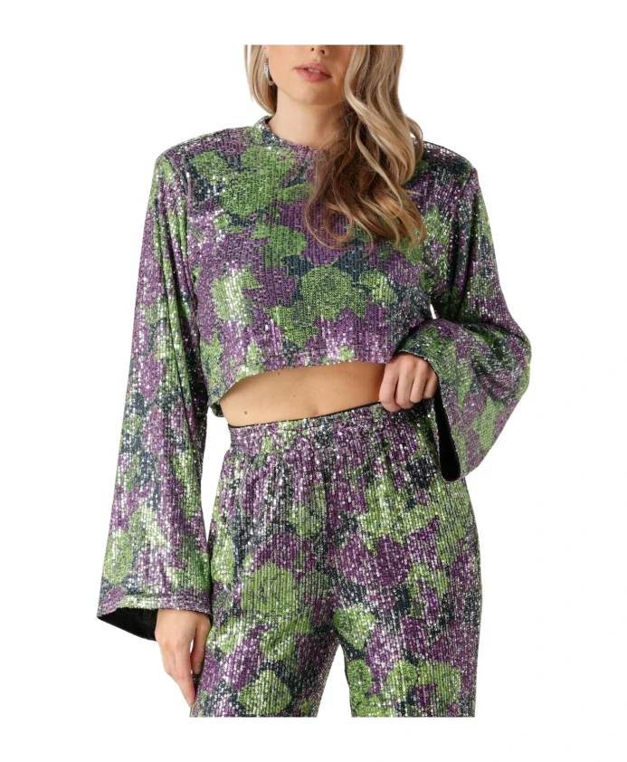 

Топ Lila Carina для женщин Refined Department, фиолетовый