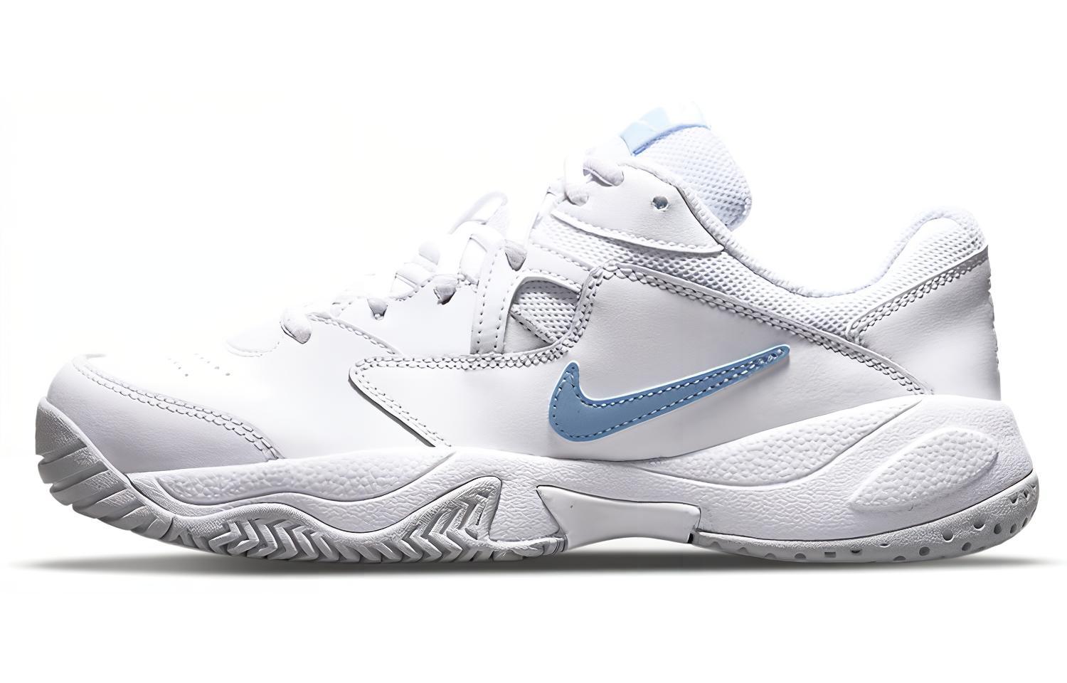 

Nike Кроссовки Court Lite 2 бело-голубые женские