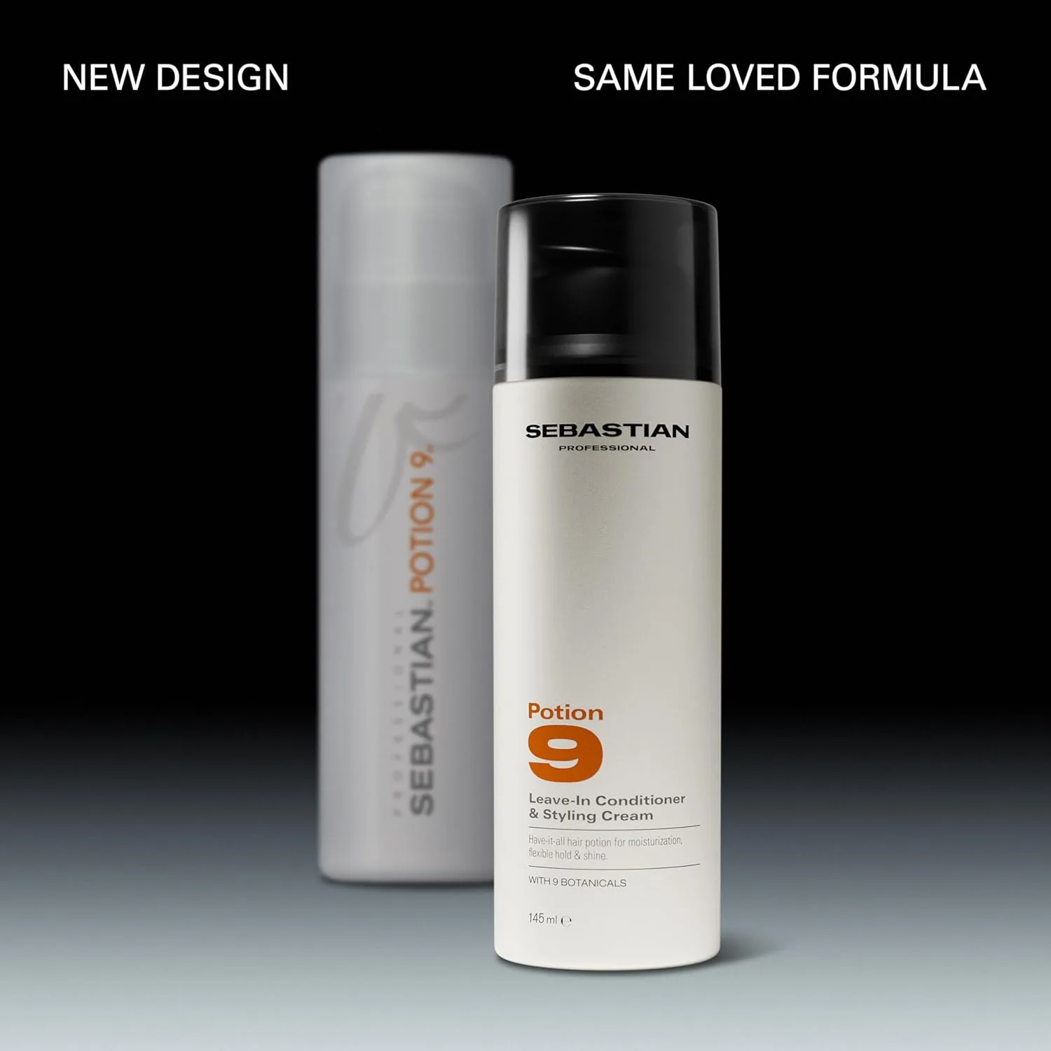Sebastian Professional Potion 9 Wearable Hair Styling Treatment, несмываемый кондиционер и универсальный крем для укладки с гибкой фиксацией, с ботаническими экстрактами, маслом жожоба, витаминами C и E 50 мл (1 шт.) — фото 2