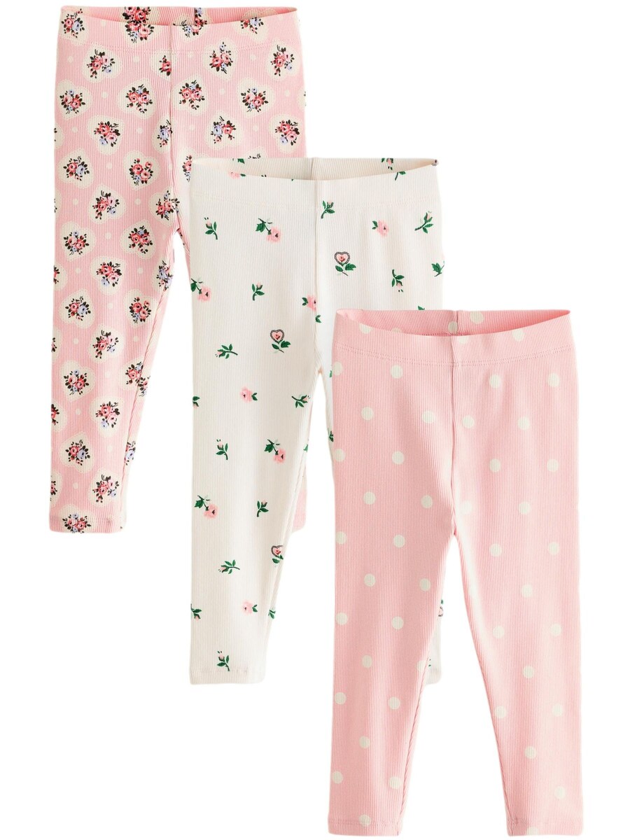 

Узкие леггинсы Next, цвет Pink/White