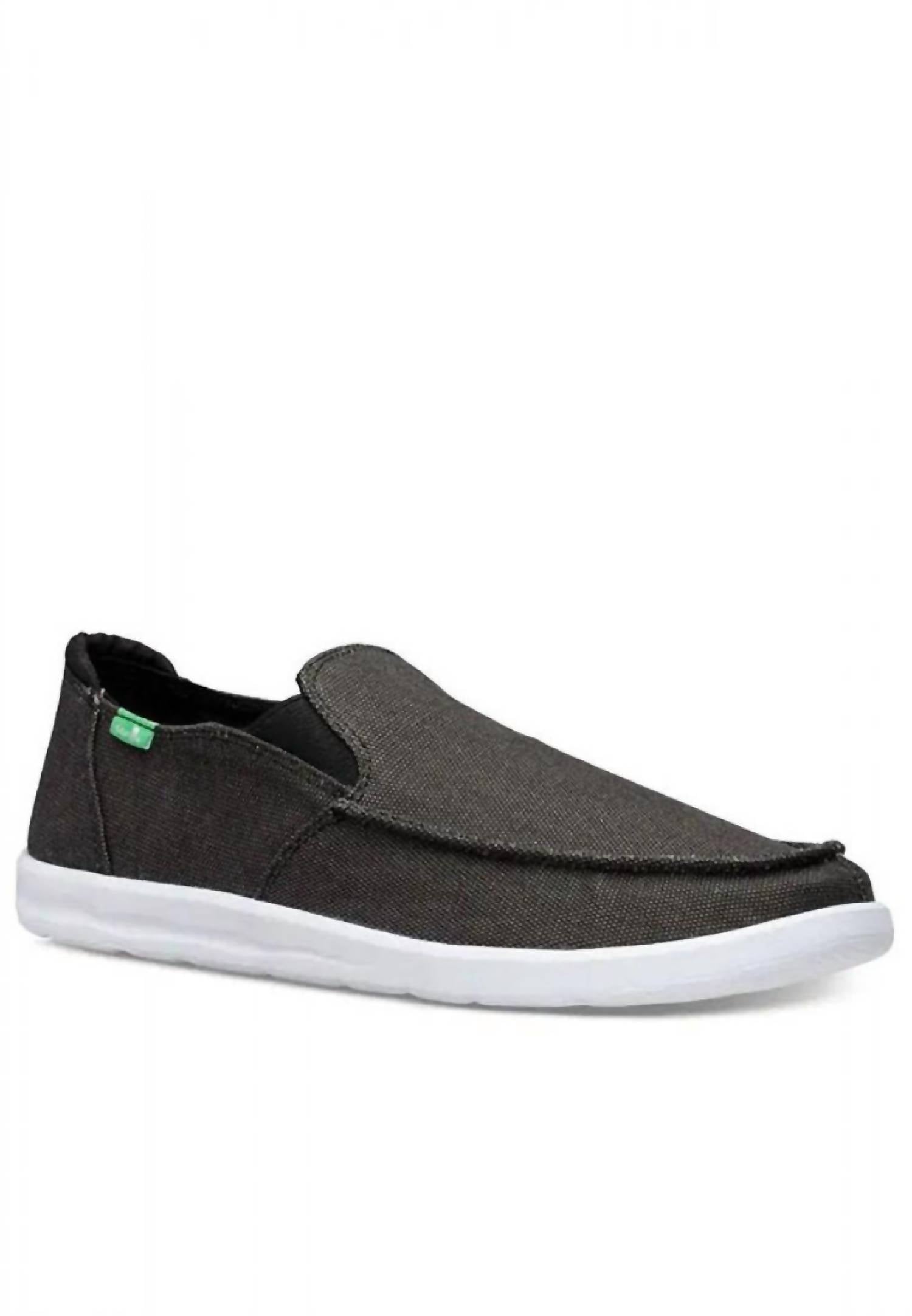 

Мужские туфли Hi Five Slip On черного цвета SANUK
