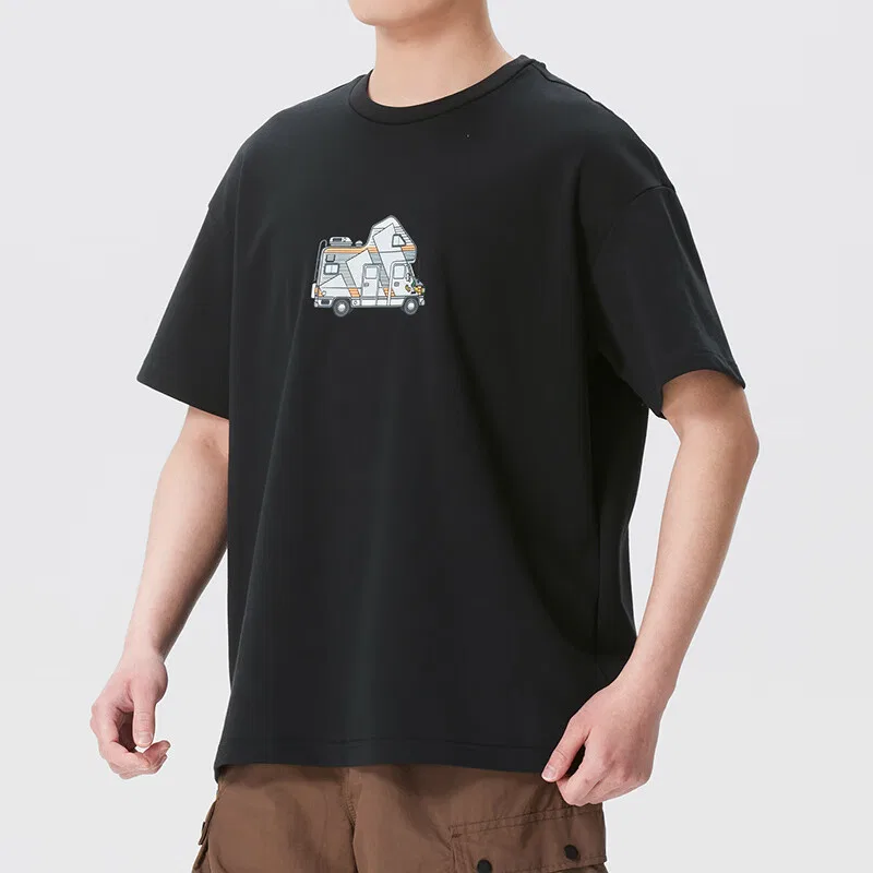 Футболка Terrex унисекс, черная, с круглым вырезом Adidas, Black — фото 4