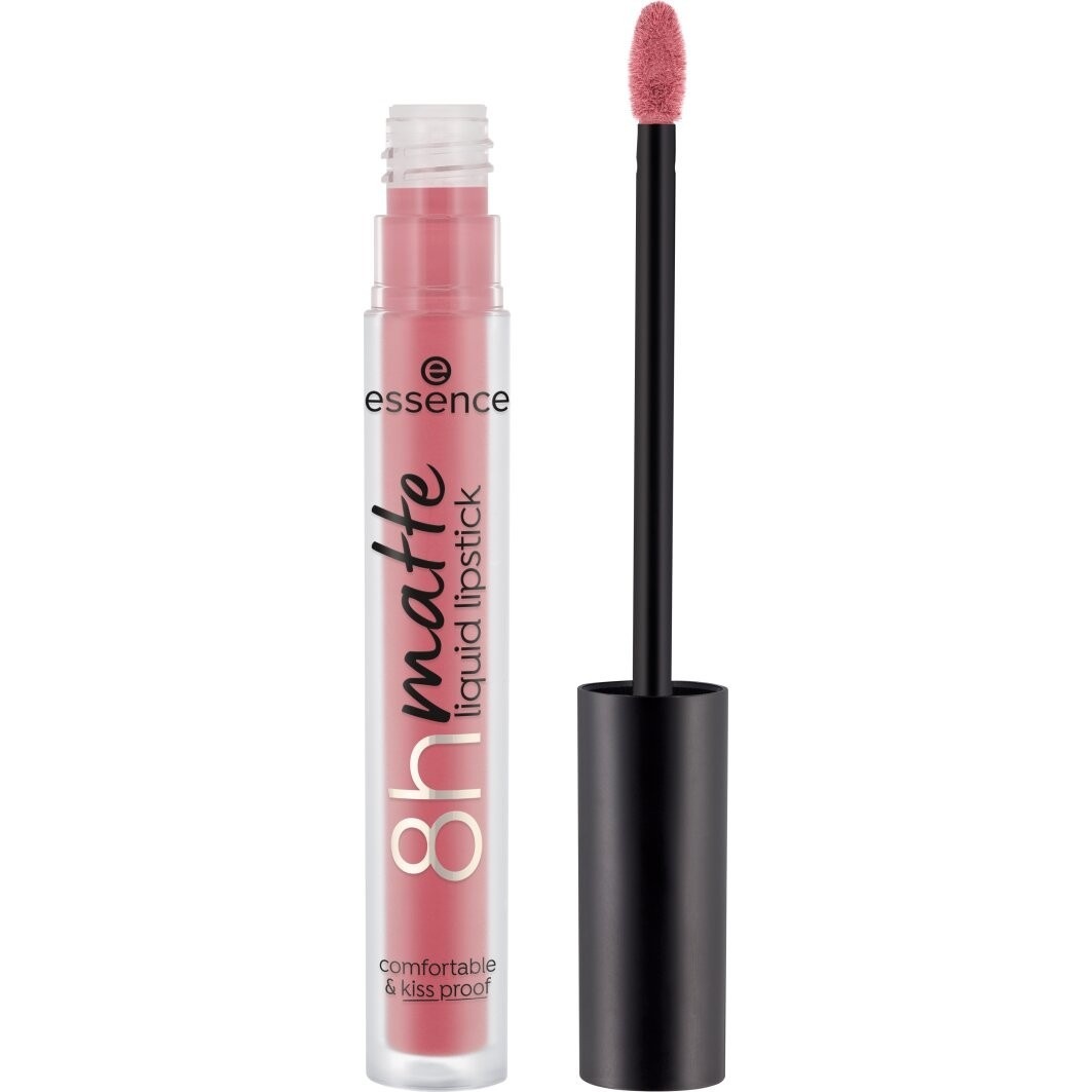 Помада для губ 8h matte liquid Essence, nr. 15 - vintage rose, объем 2.5 мл