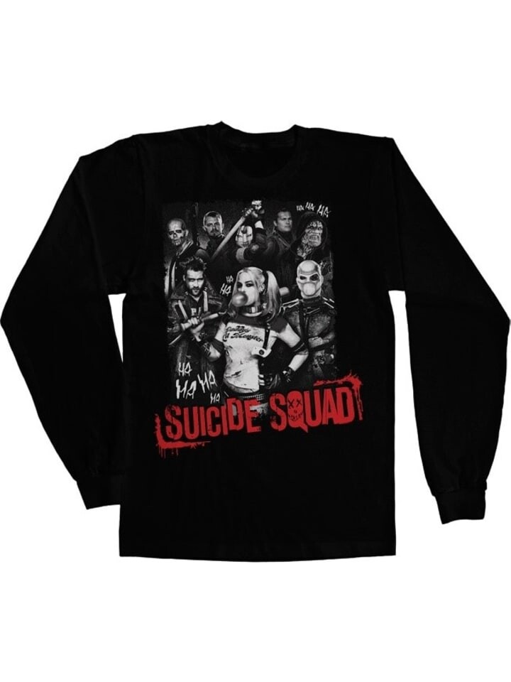 

Лонгслив DC Suicide Squad, черный