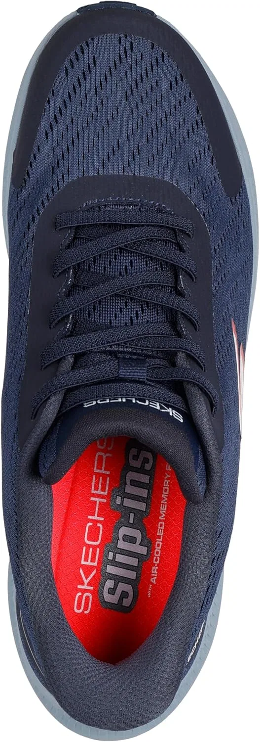 Мужские кроссовки Skechers Go Run Consistent 2.0 Worldview, Navy Textile. — фото 2