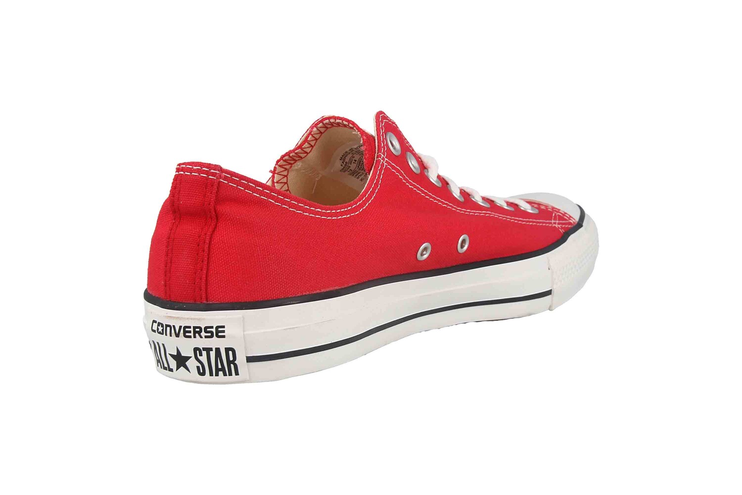Низкие кроссовки Converse, красный — фото 3