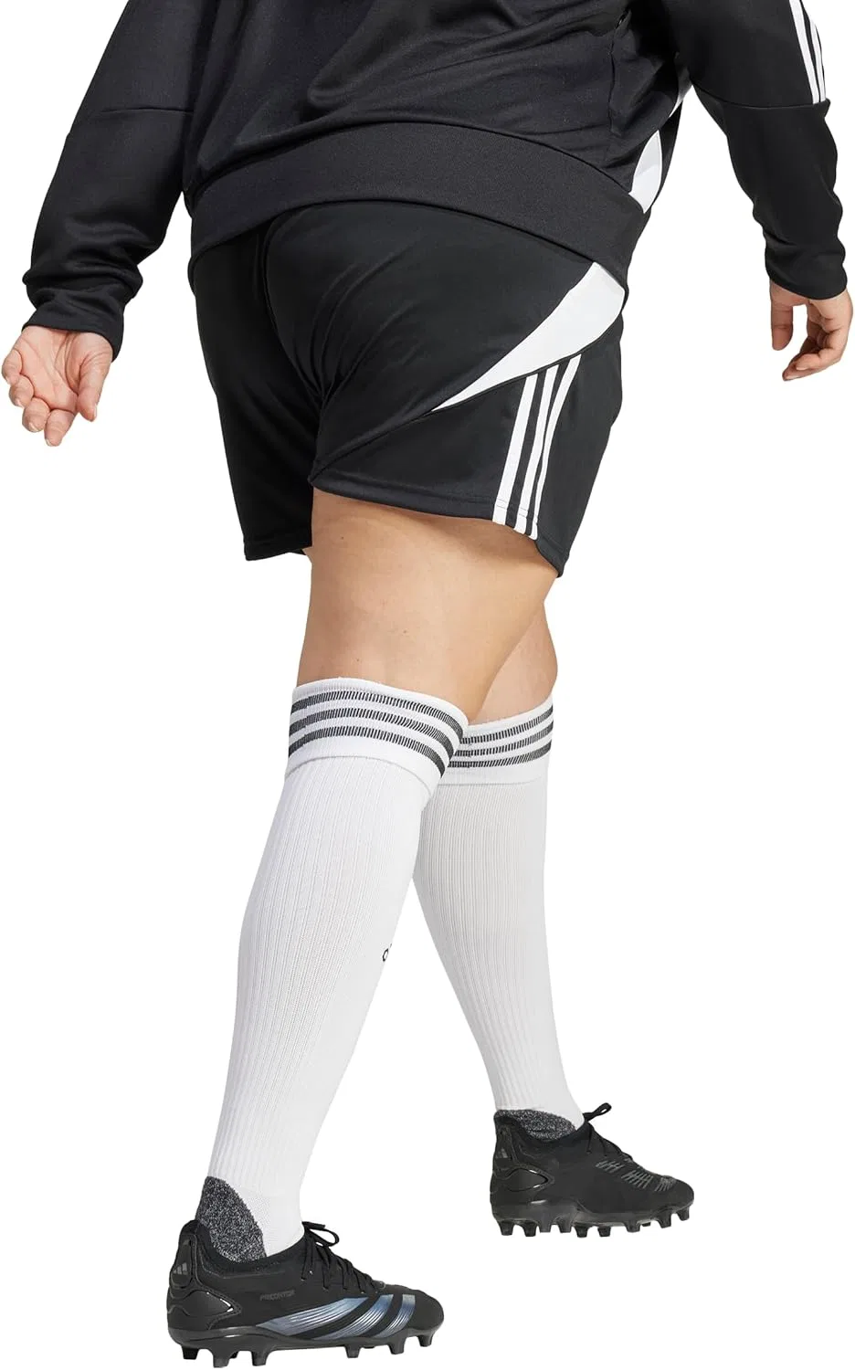 Шорты для тренировок Adidas Tiro 24, Black/White — фото 2