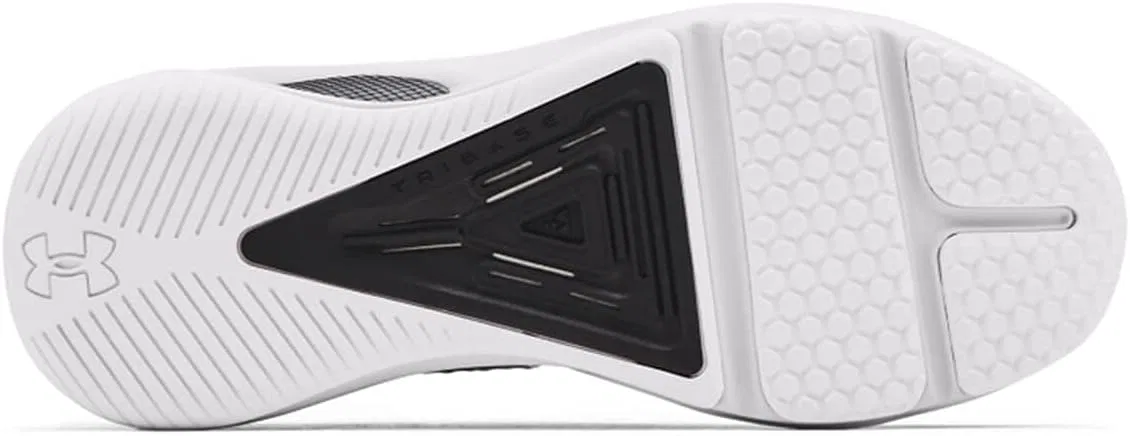 Мужские беговые кроссовки Under Armour HOVR Rise 3, черные, размер EU 49.5, белые, 49.5 EU — фото 3