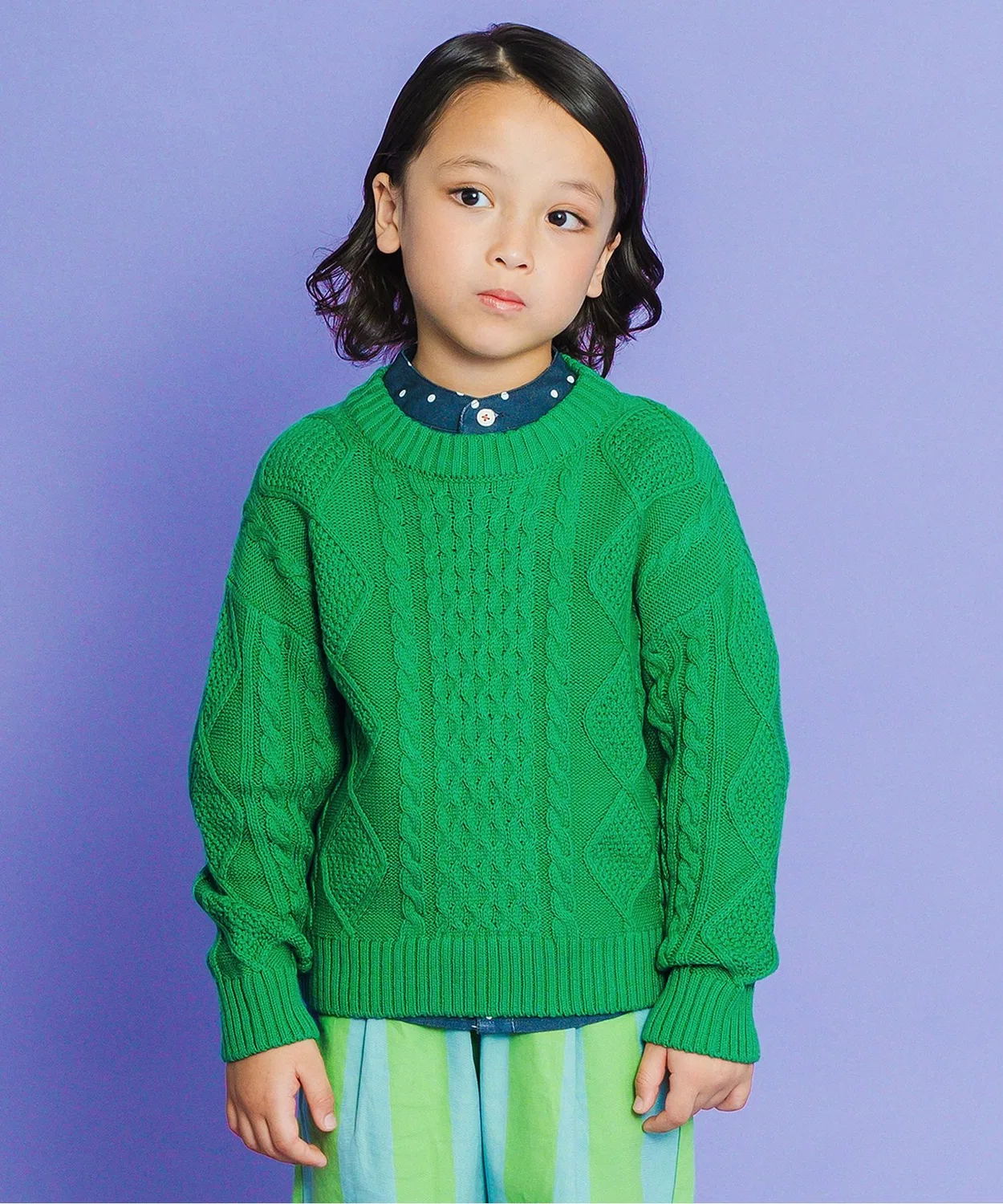 Свитер BREEZE Waschbar Knit зелёный