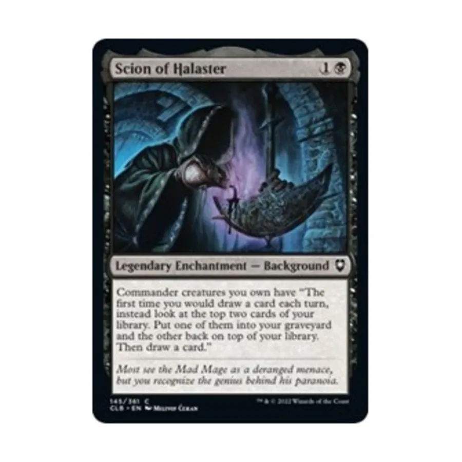 

CCG Отпрыск Халастера (С) (Фольга), MTG - Commander Legends - Battle for Baldur's Gate