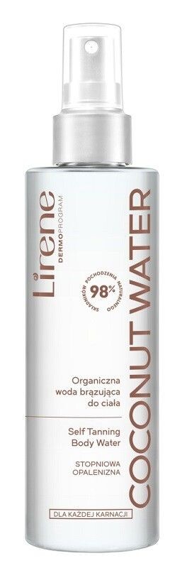 

Lirene Coconut Water бронзирующая вода для тела, 200 ml