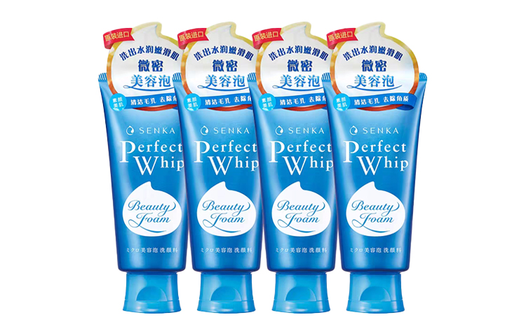 

Очищающее средство Perfect Whip увлажняющее, отшелушивающее, контролирующее жирность и очищающее 120г/120г*3/120г*4 SENKA