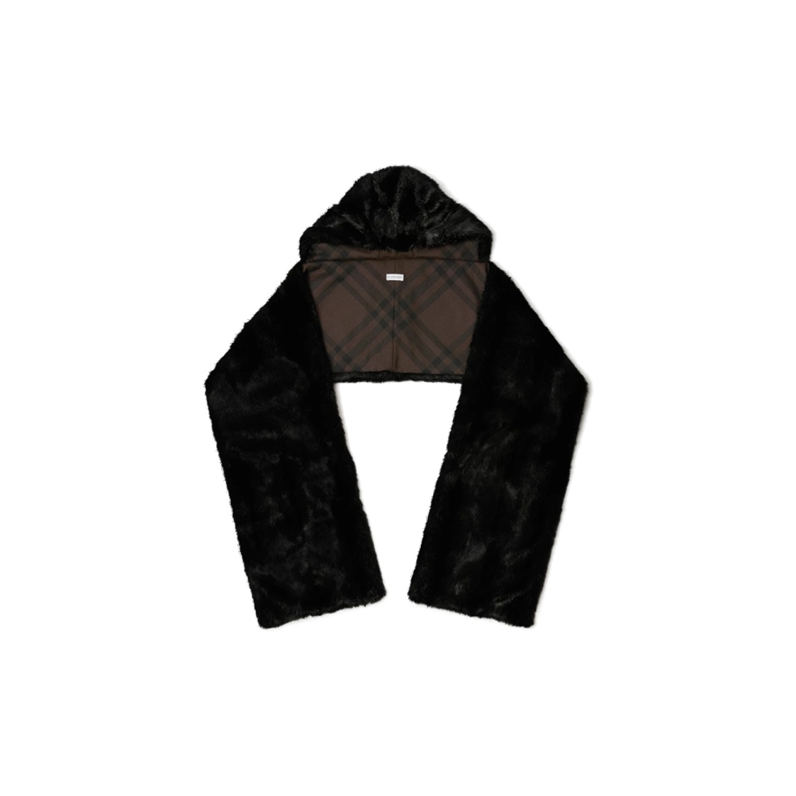 

Burberry Капюшон с искусственным мехом, Black