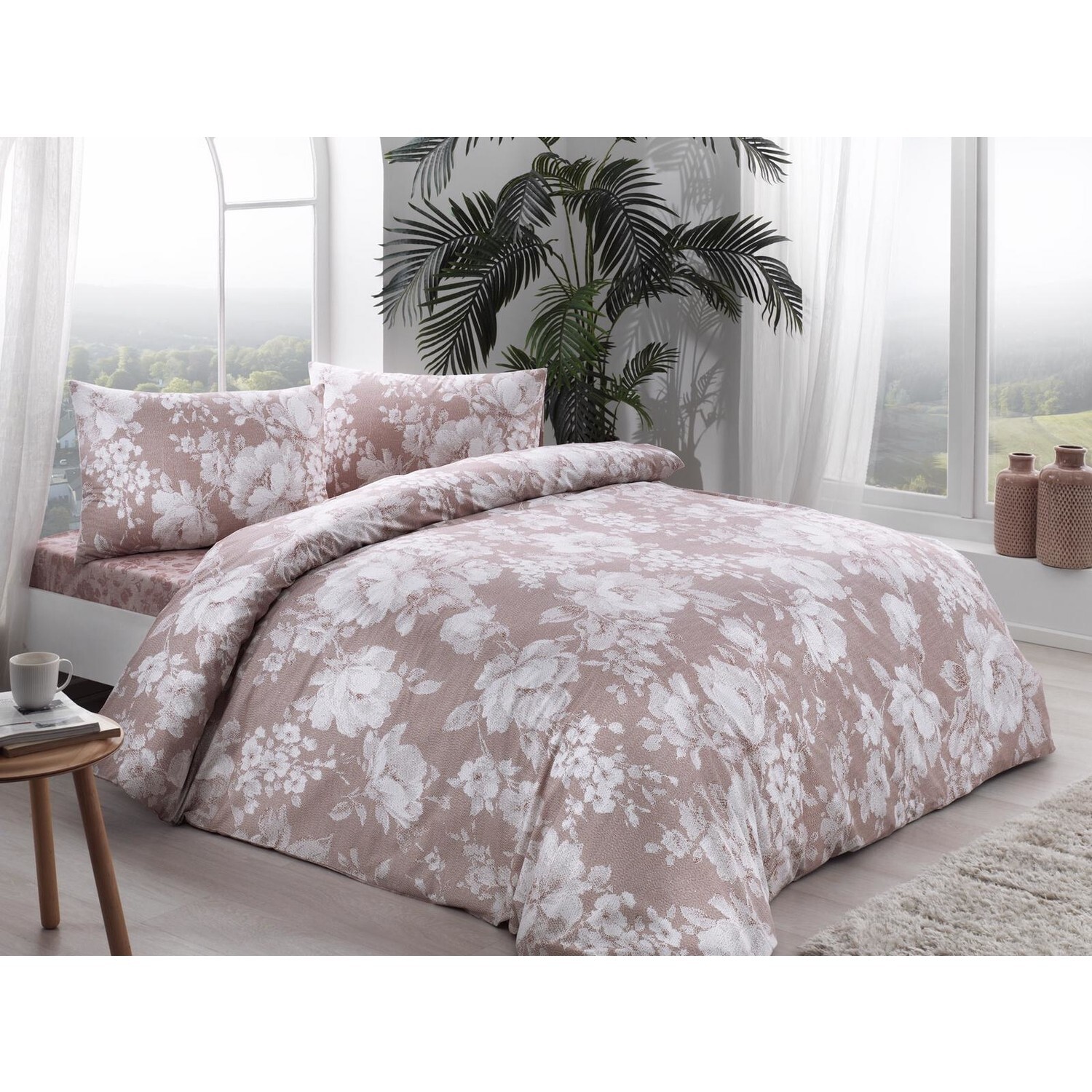 

Комплект постельного белья Tac Abril Cappuccino