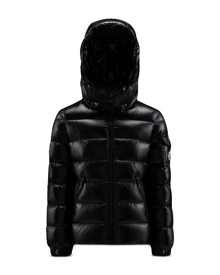 

Moncler Пуховик Bady для девочек с капюшоном - Little Kid, черный