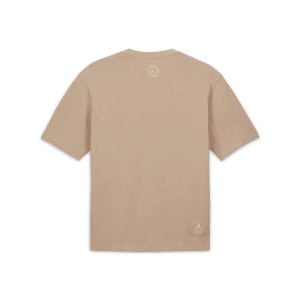 Футболка Air Jordan x Union T-Shirt 'Bio Beige & Coconut Milk', цвет bio beige & coconut milk — фото 2