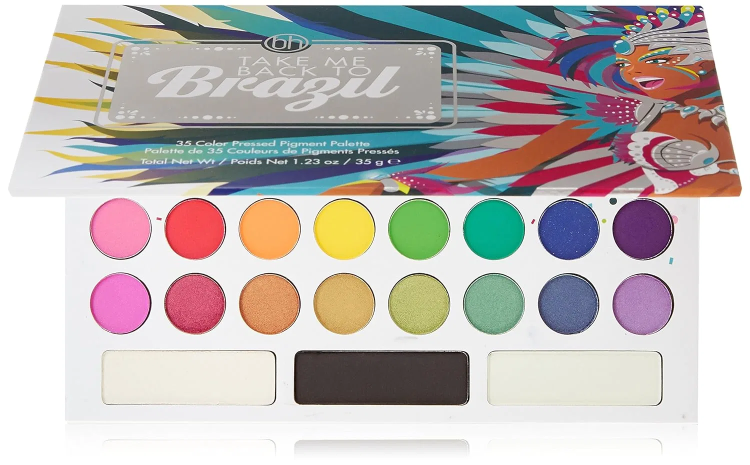 Палетка теней для век «Take Me Back To Brazil» от BH Cosmetics Bhcosmetics