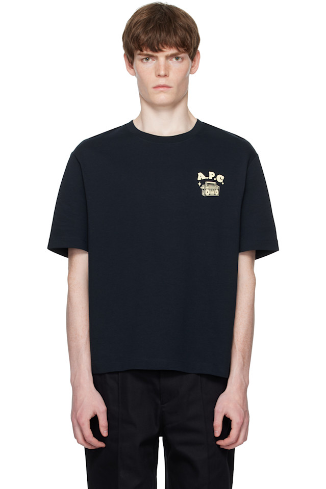 

Диско футболка A.P.C., синий