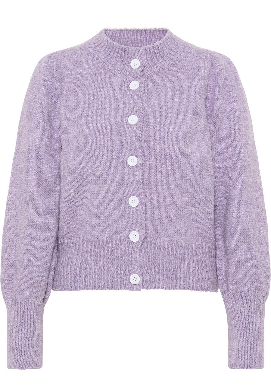 

Вязаный кардиган MYMO, цвет mottled purple