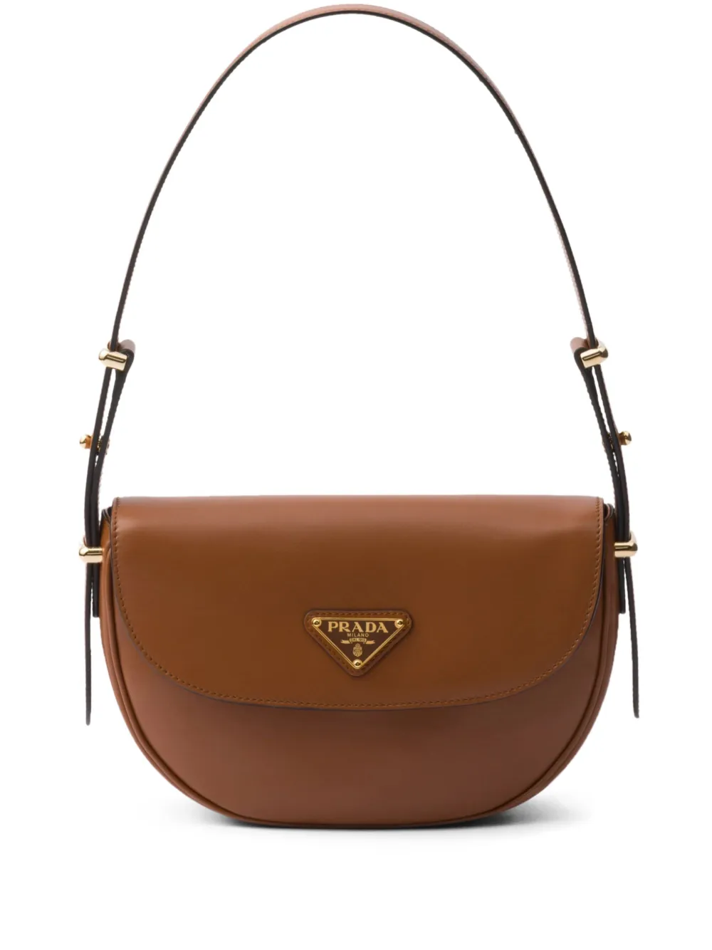 

Маленькая сумка на плечо Prada, коричневый