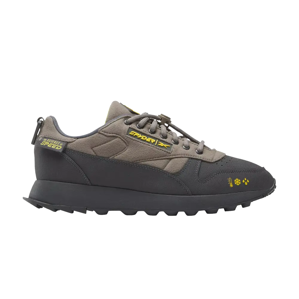 

Кроссовки Spyder x Classic Leather Trail Reebok, серый
