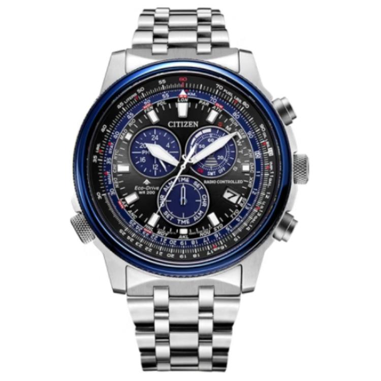

CITIZEN Часы Solar Quartz Movement Stainless Steel Strap Watch Men's Watch Black Dial, Black Dial