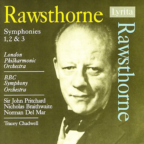 

CD диск Rawsthorne / Chadwell / Lpo / Braithwaite: Symphonies 1 2 & 3