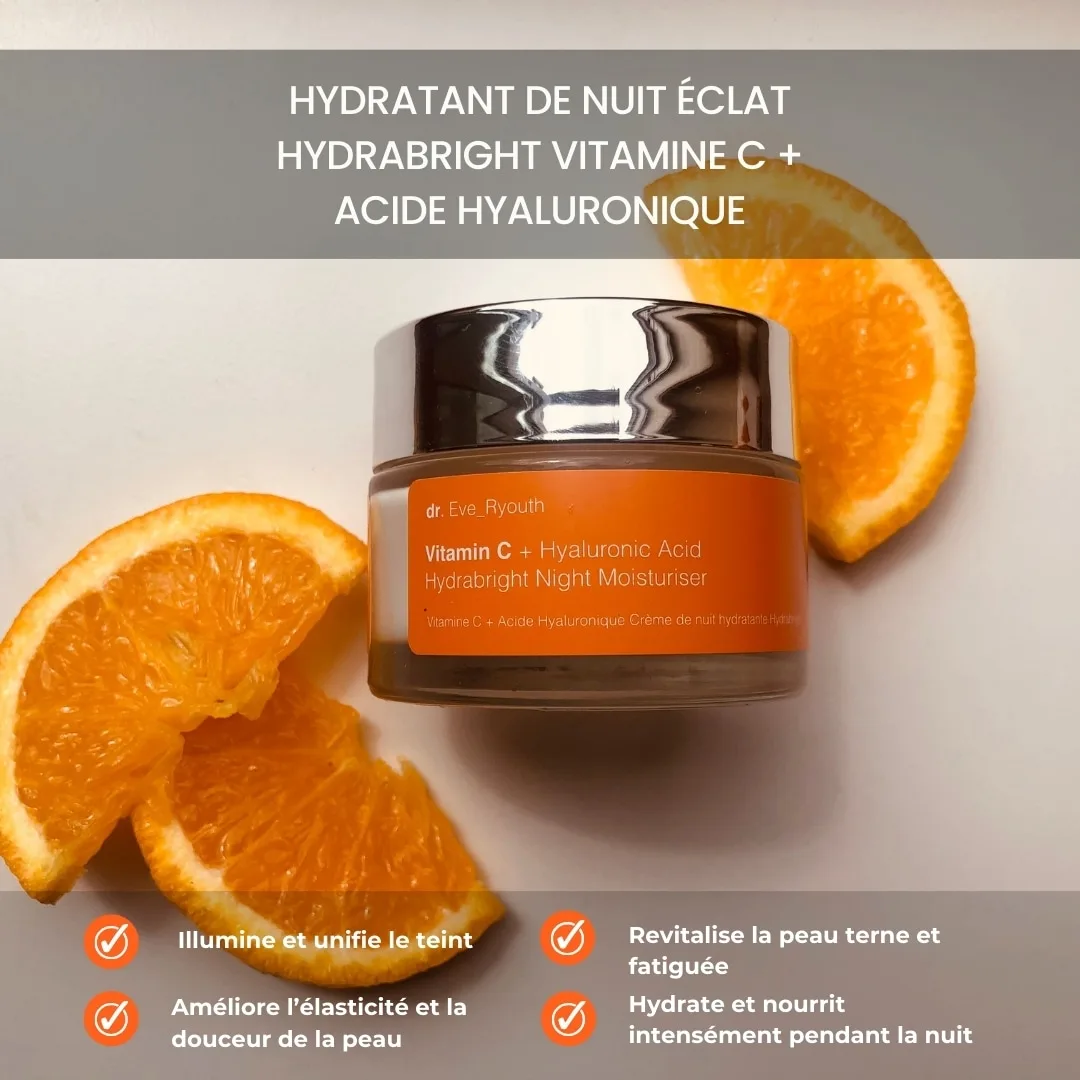 Крем для лица Everyouth — Ночной с витамином С и гиалуроновой кислотой Hydrabright, 50 мл — фото 2