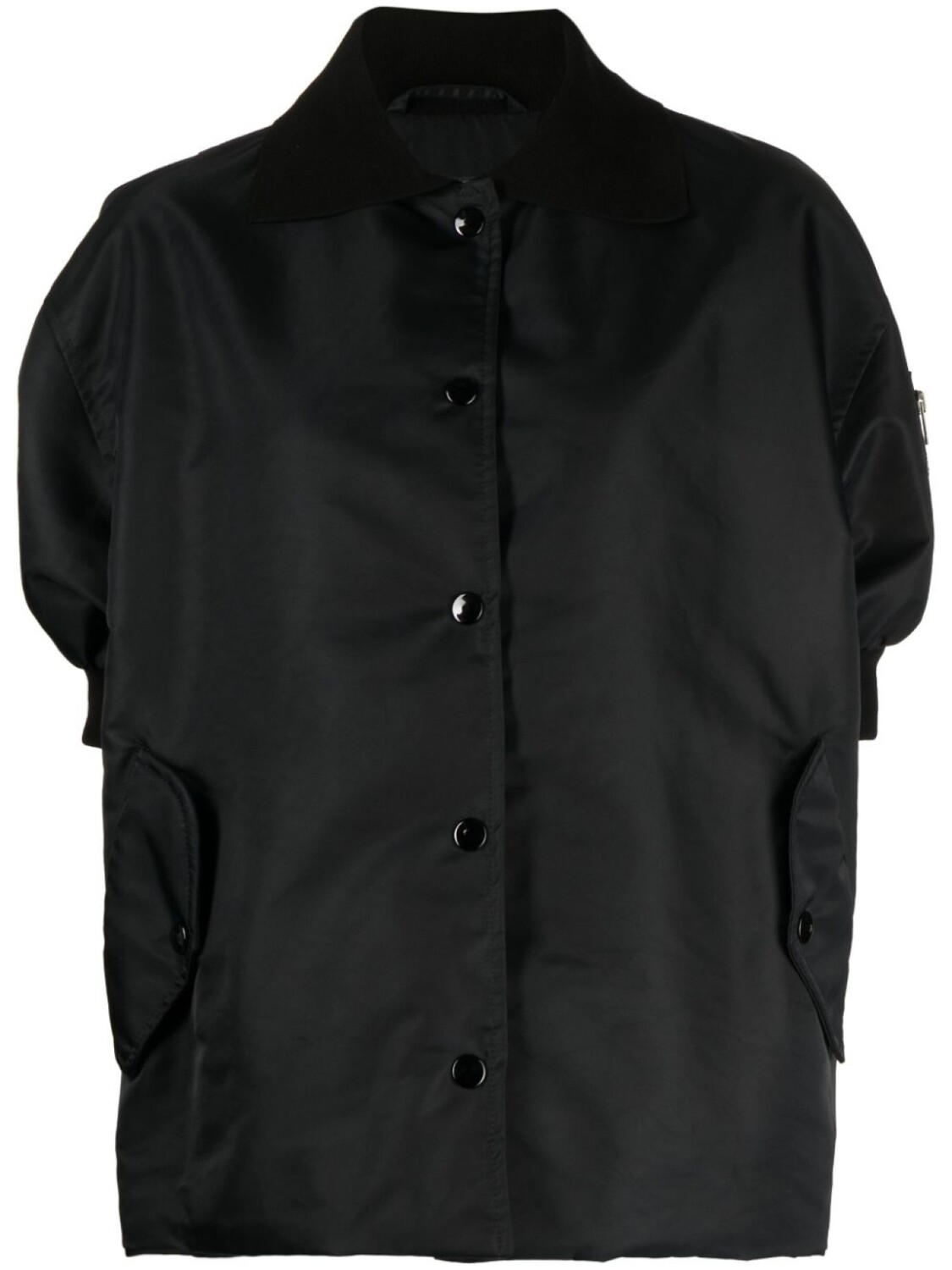 

Raf Simons куртка Printworks Tour с короткими рукавами, черный