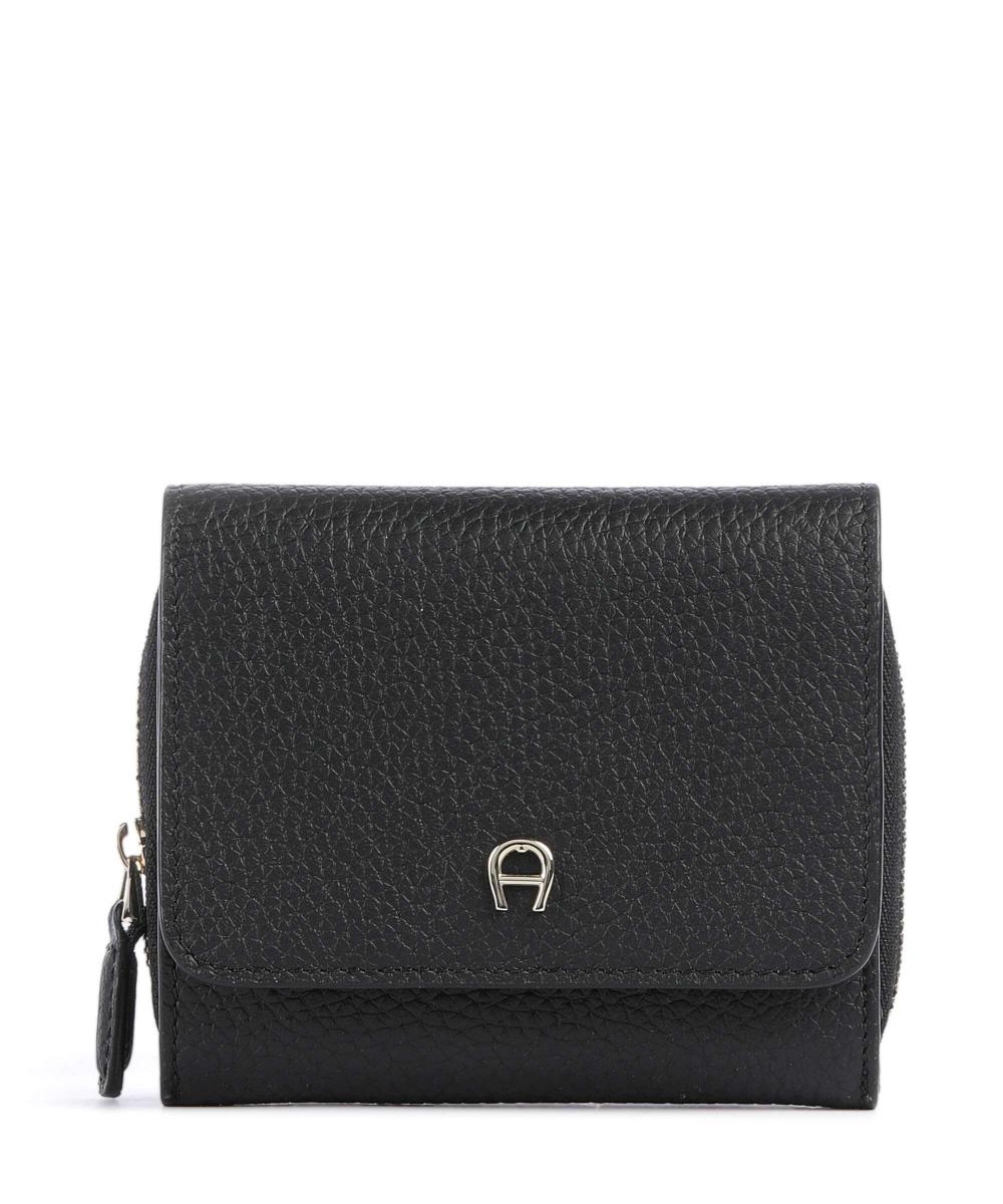 

Кошелек Savannah RFID из зернистой кожи Aigner, черный