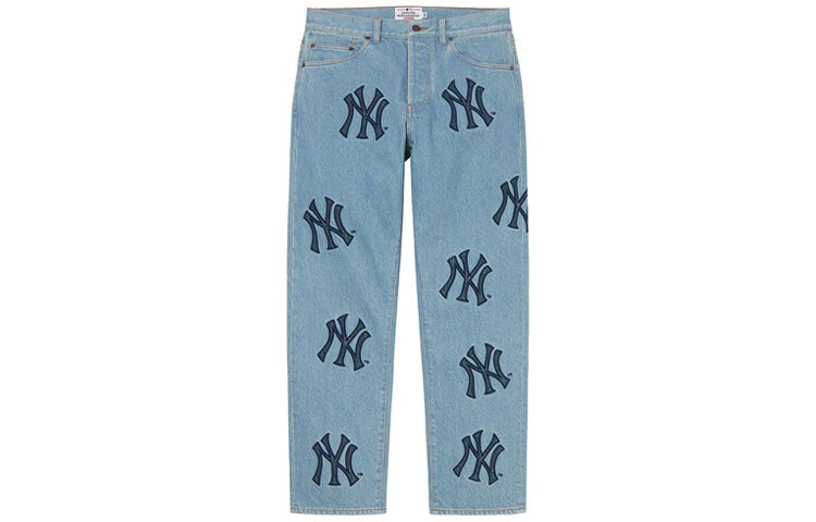 

Джинсы Supreme x New York Yankees, синий